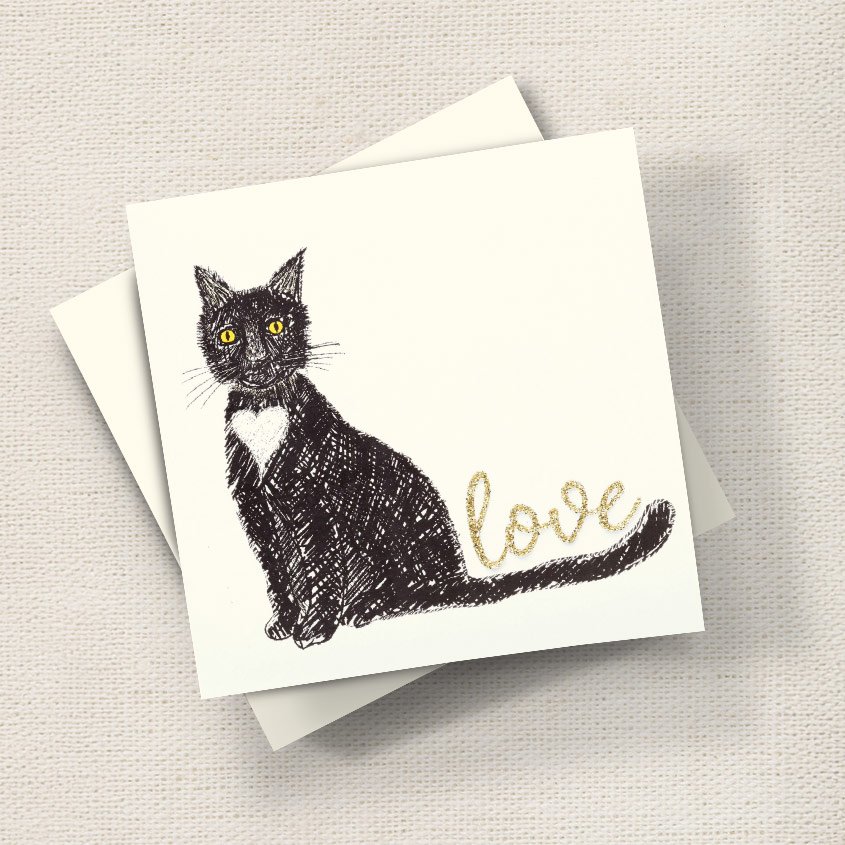 Love Cat Black