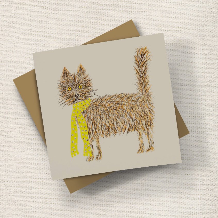 Scruffy Cat English Graphics