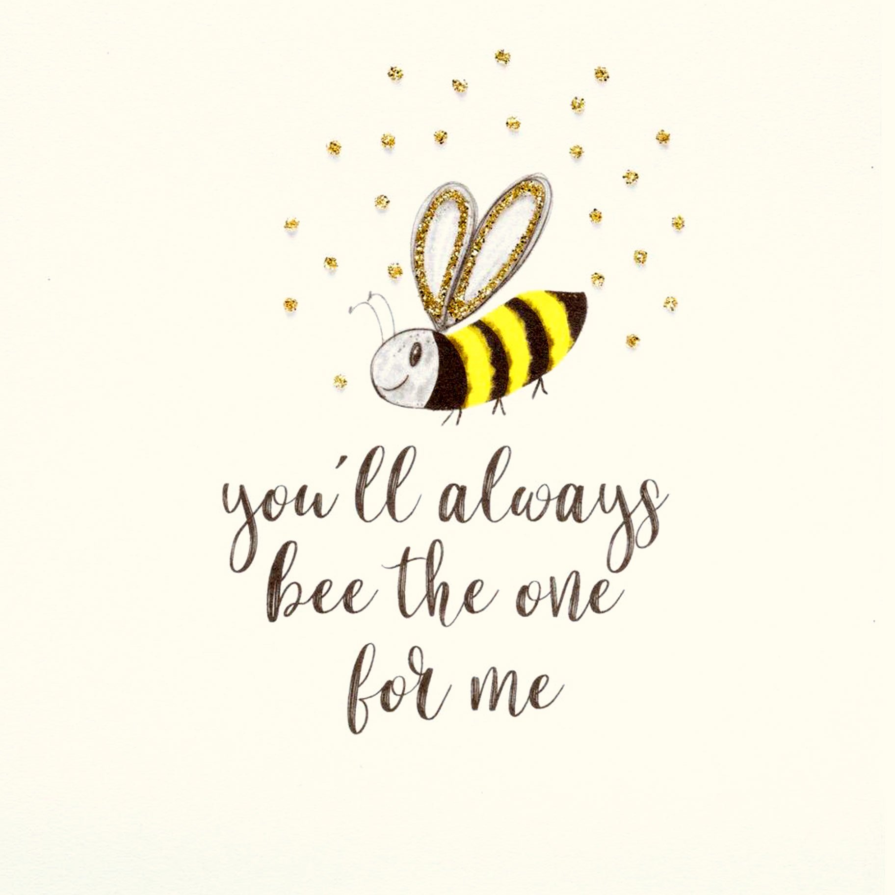 Bee the one for me English Graphics