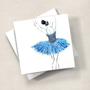 Ballet Dancer (Blue)