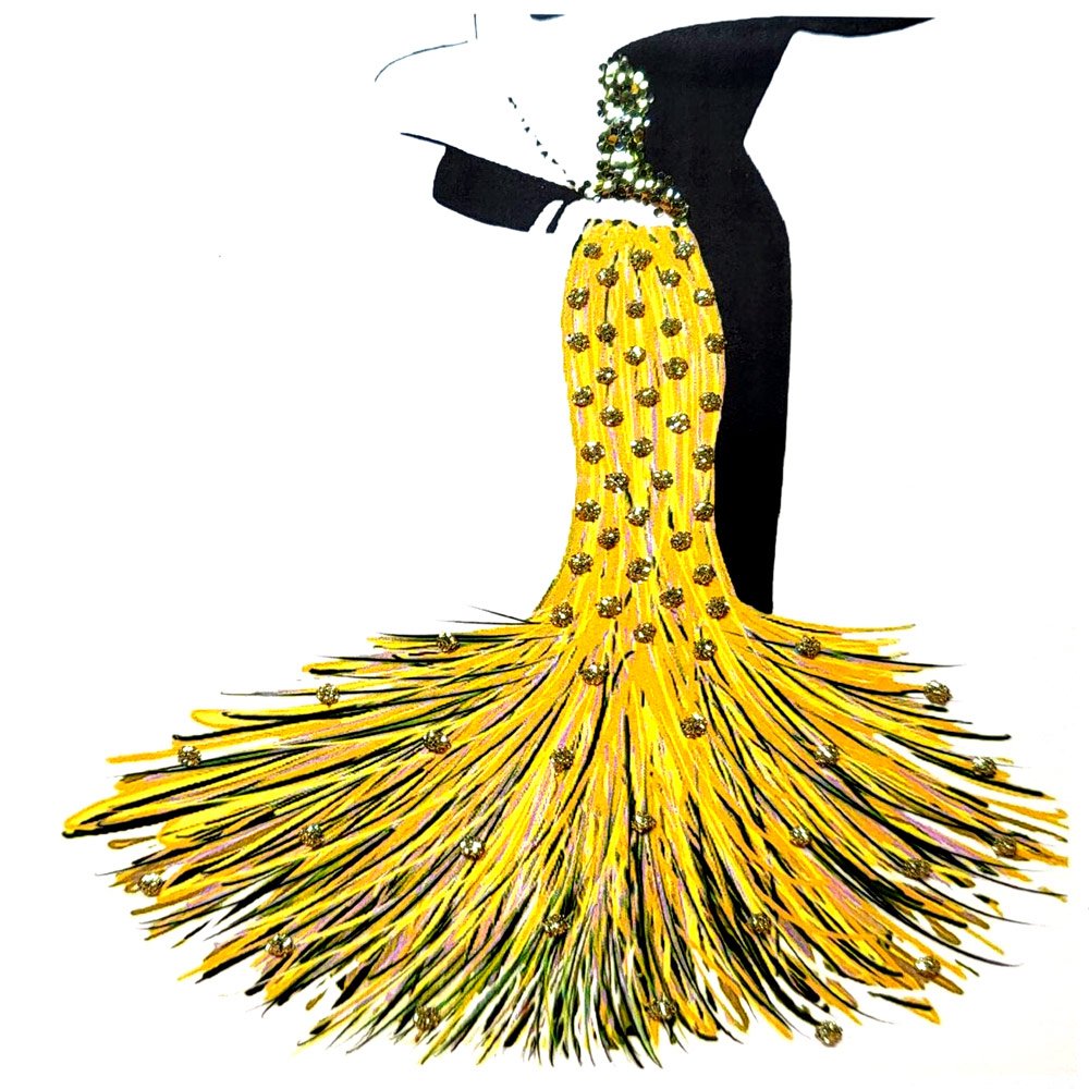 Ballroom Dancers (Gold) English Graphics