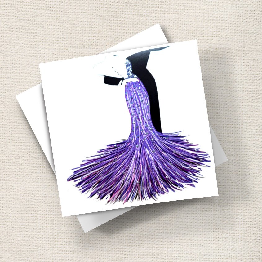 Ballroom Dancers (Violet)