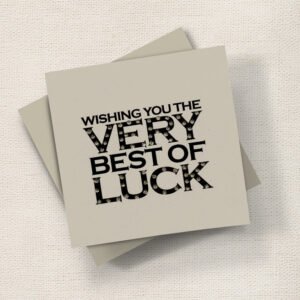 Best of Luck