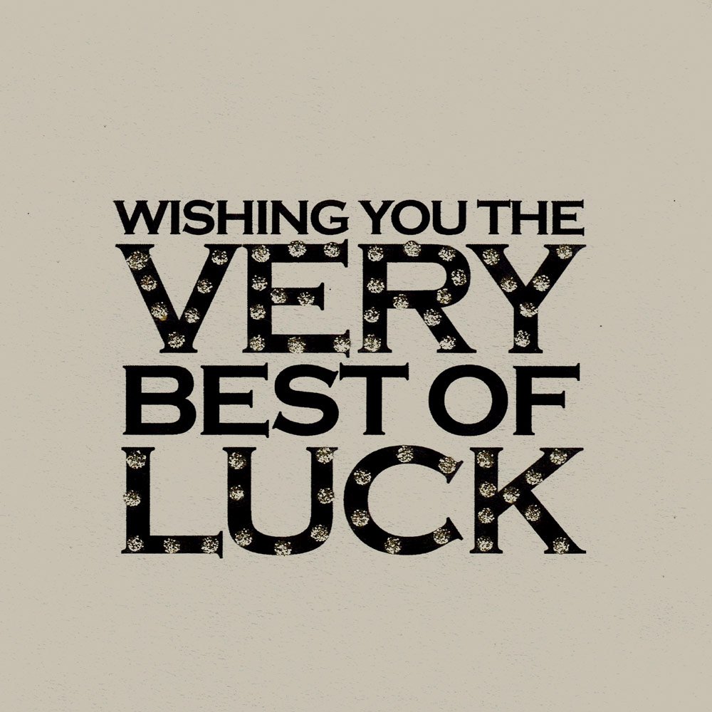 Best of Luck English Graphics