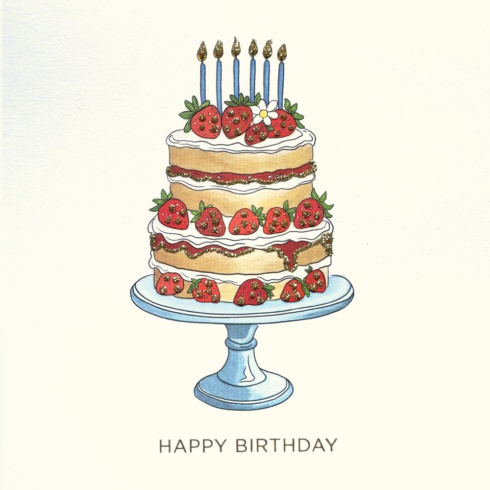 Birthday Cake English Graphics