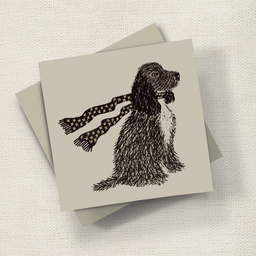 Black Cocker Spaniel English Graphics