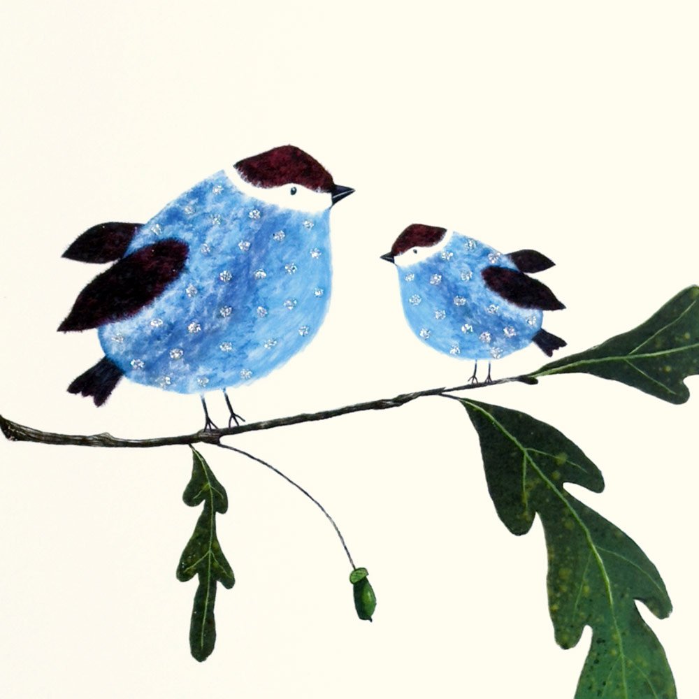 Blue Birds English Graphics