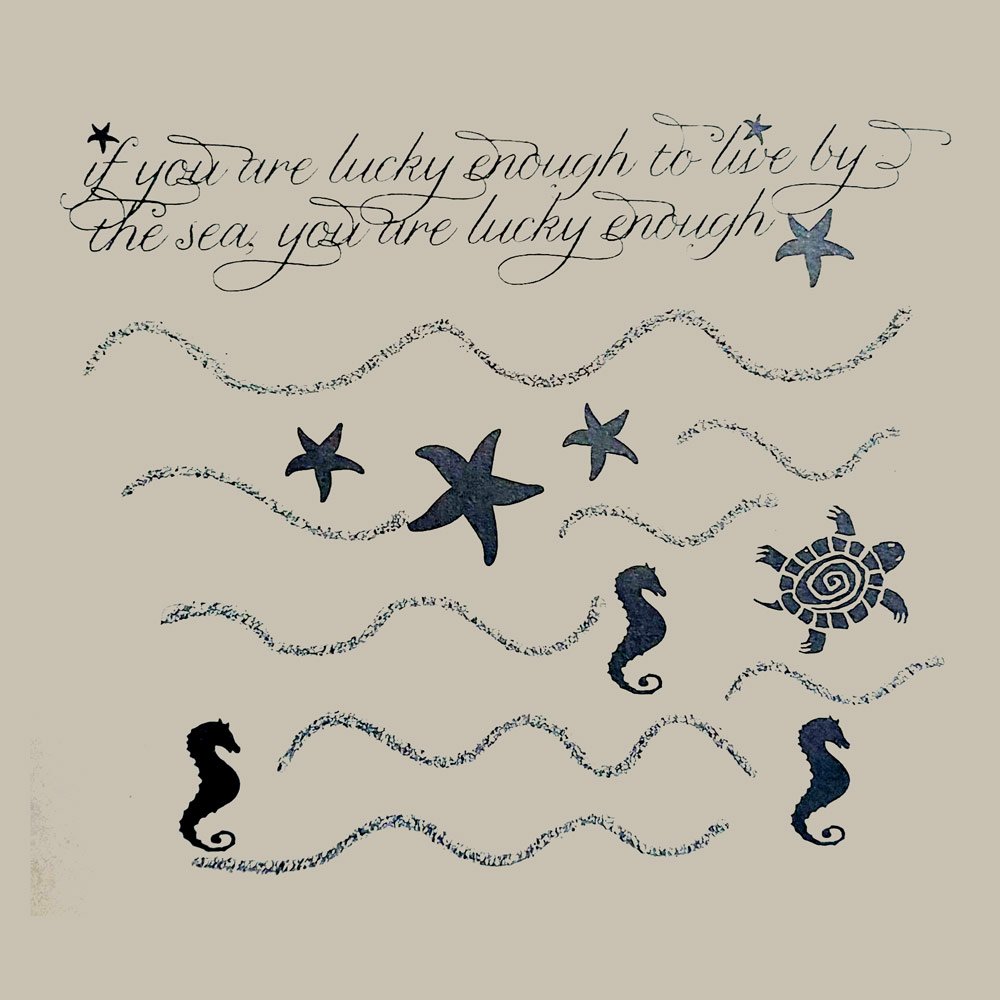 Live By The Sea English Graphics