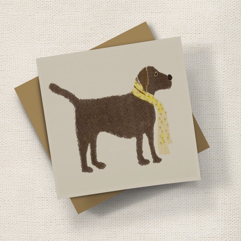 Chocolate Labrador English Graphics