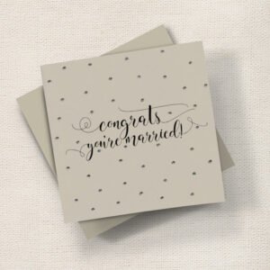 Congrats You're Married