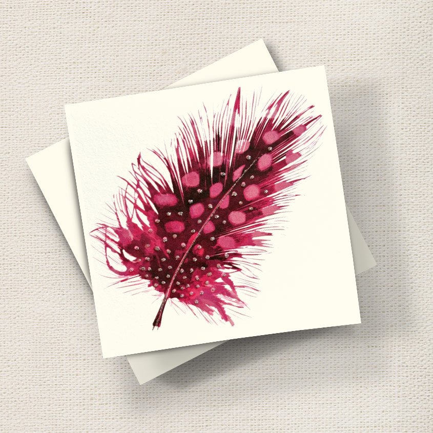 Feather (Crimson)