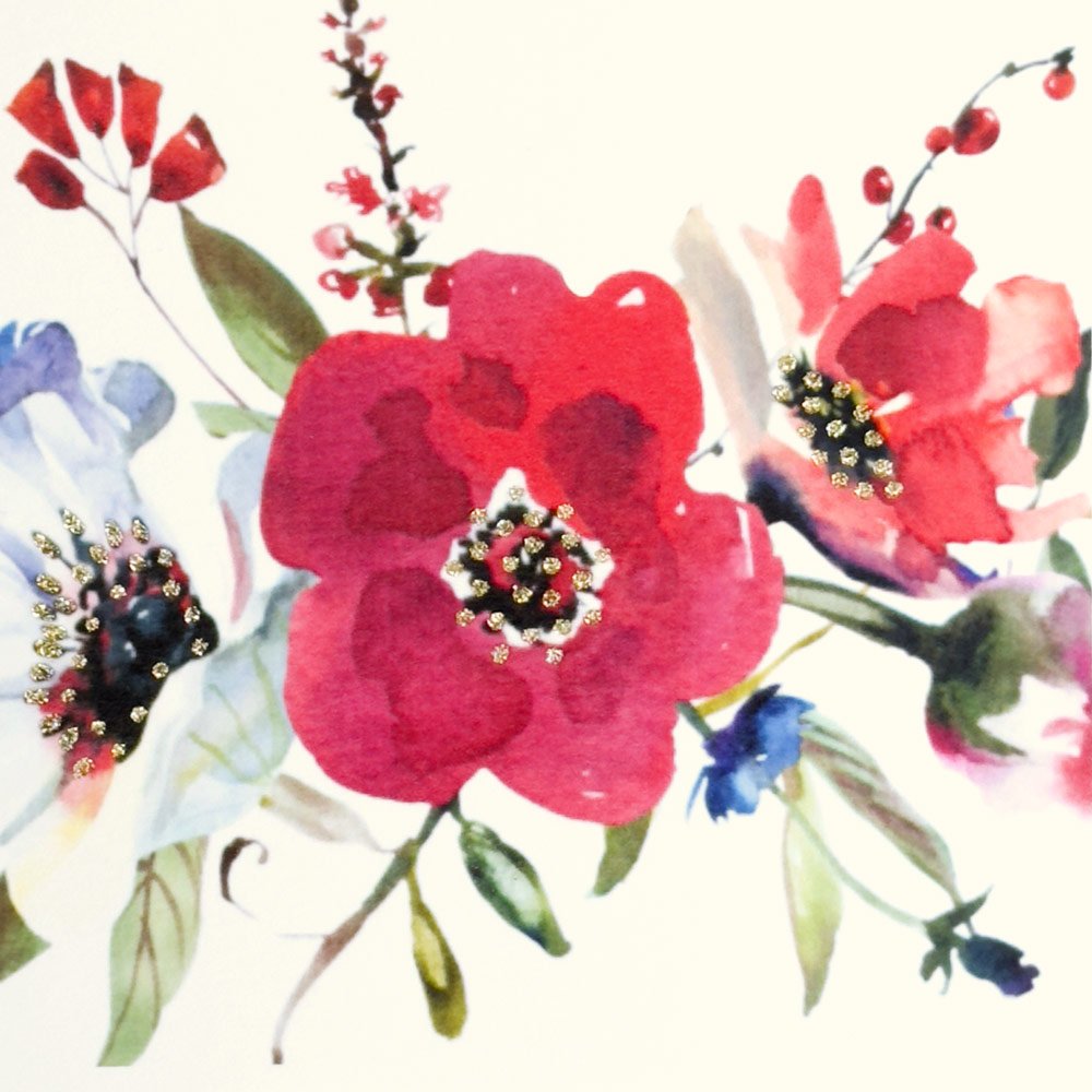 Dog Rose (Red) English Graphics