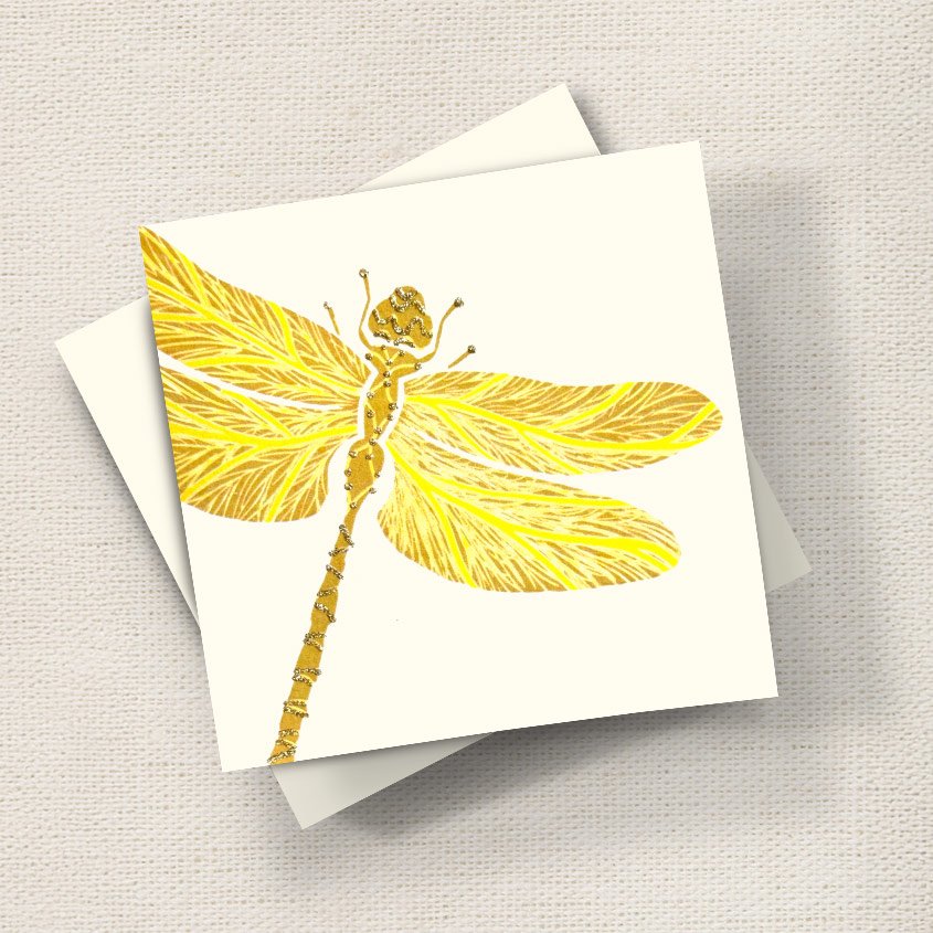 Dragonfly (Yellow)