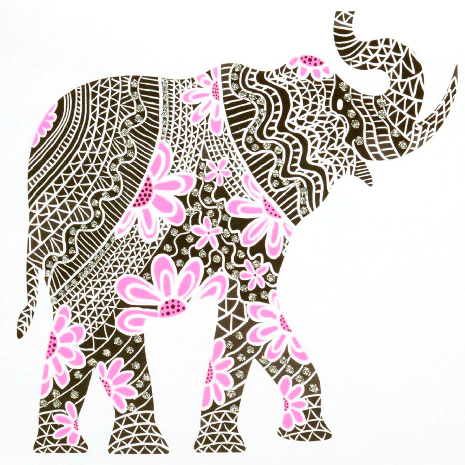 Elephant (Pink) English Graphics