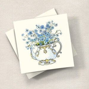 Forget Me Not Tea Pot