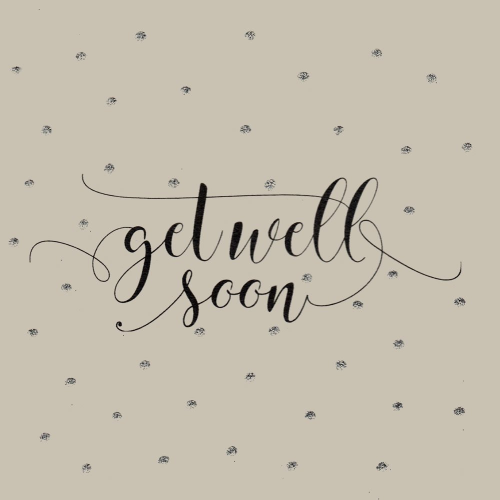 Get Well Soon English Graphics