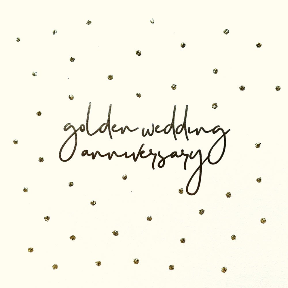 Golden Wedding English Graphics