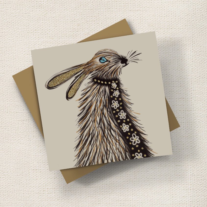 Hare (II Scarf) English Graphics