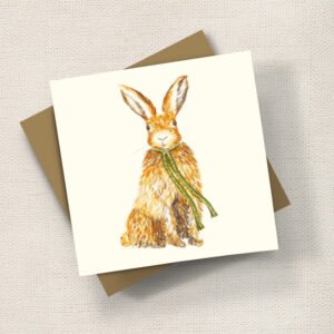 Hare With Scarf