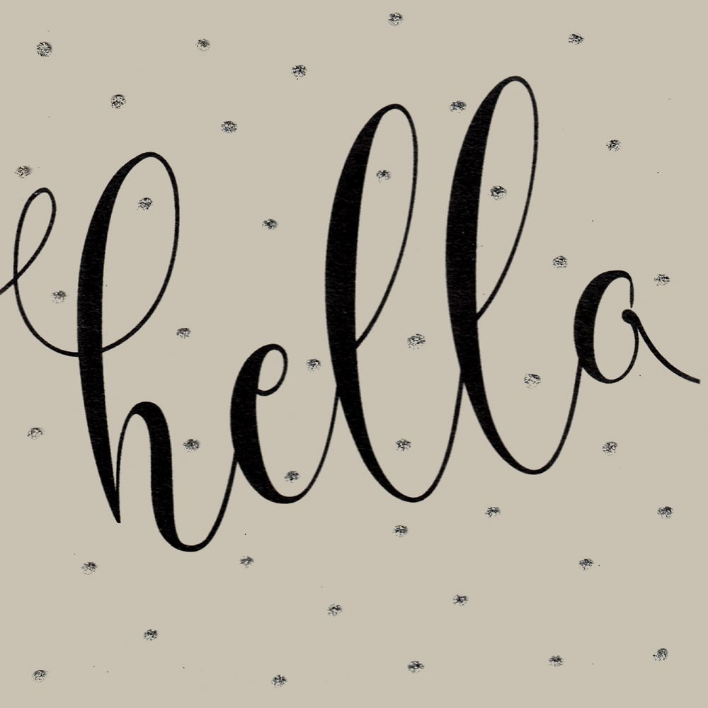 Hello (Large) English Graphics