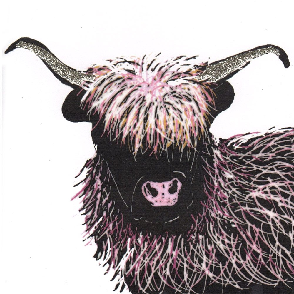 Highland Cow English Graphics