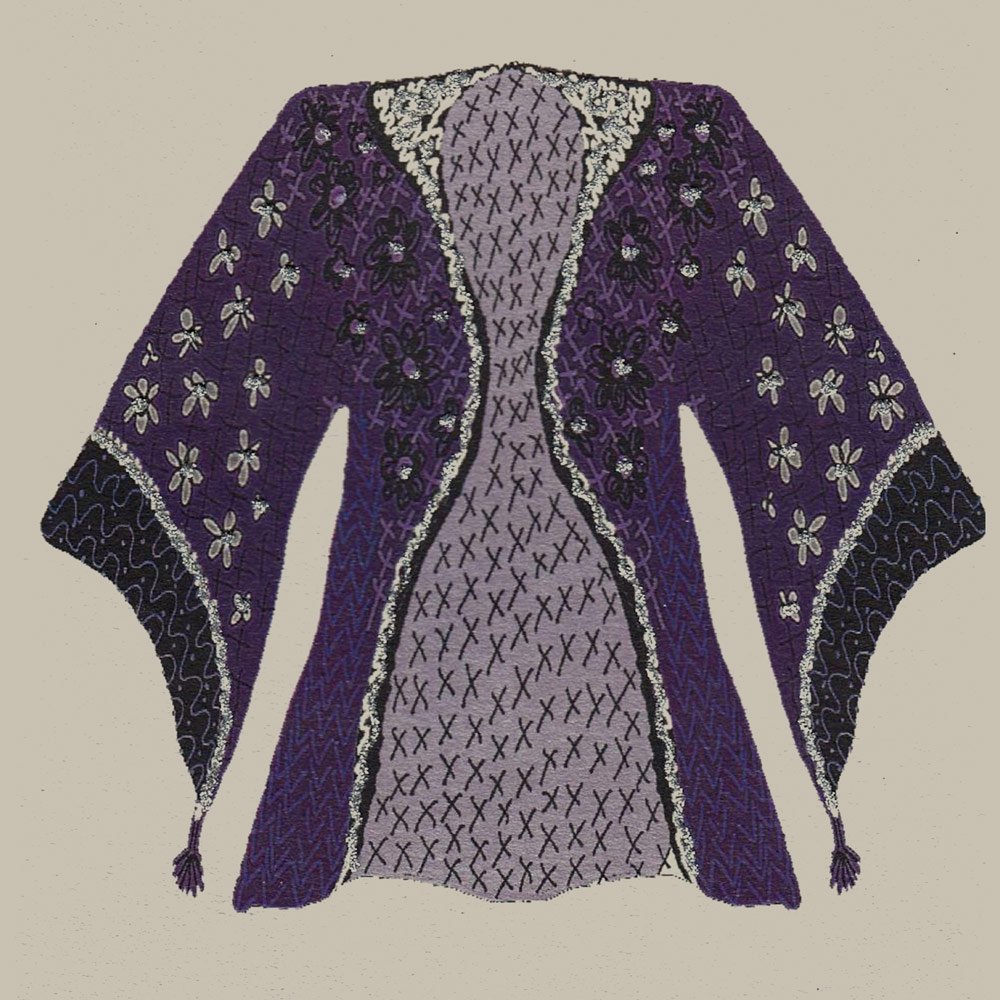 Kimono (Violet) English Graphics