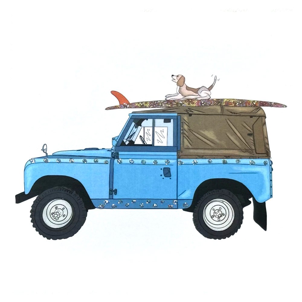 Land Rover (Beach) English Graphics