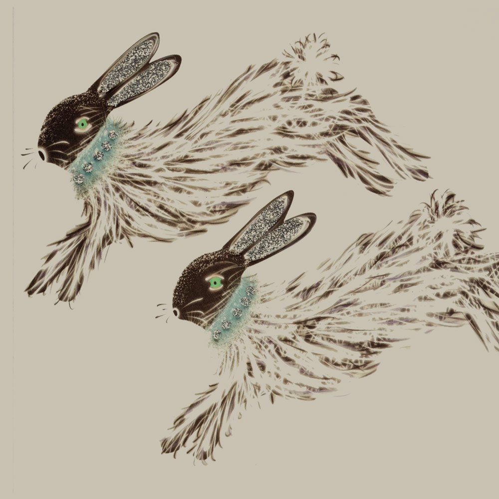 Leaping Hares - Image 3