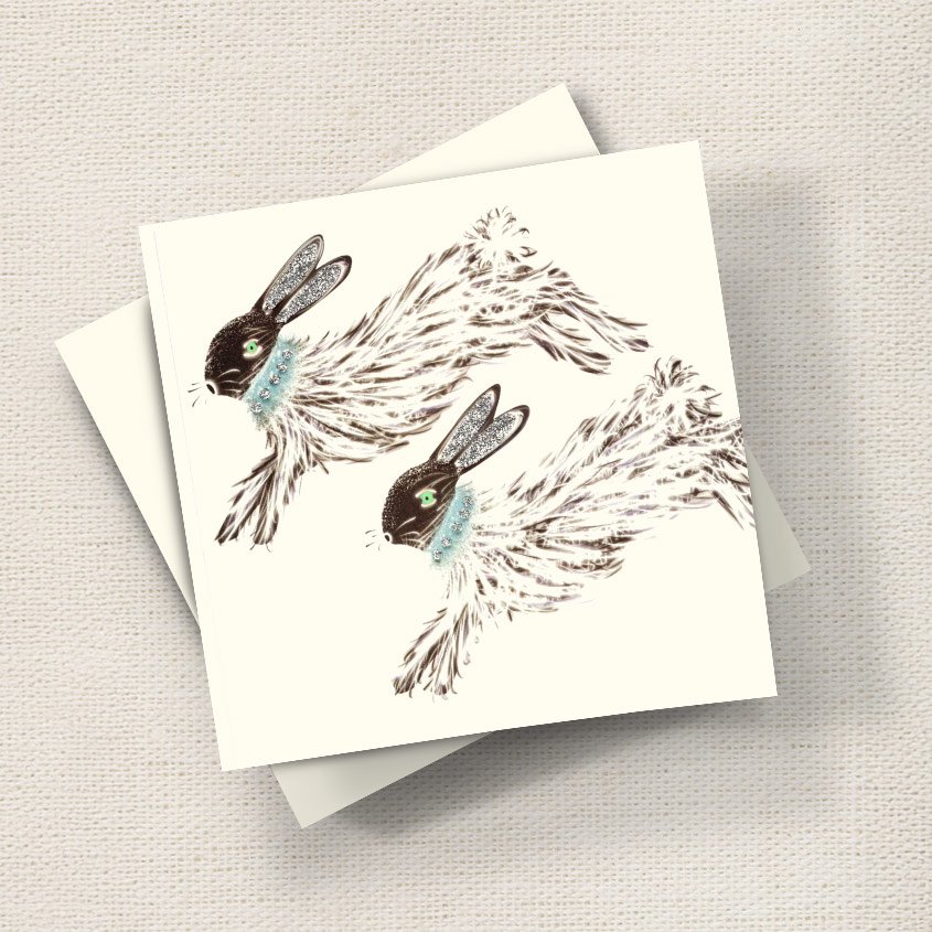 Leaping Hares