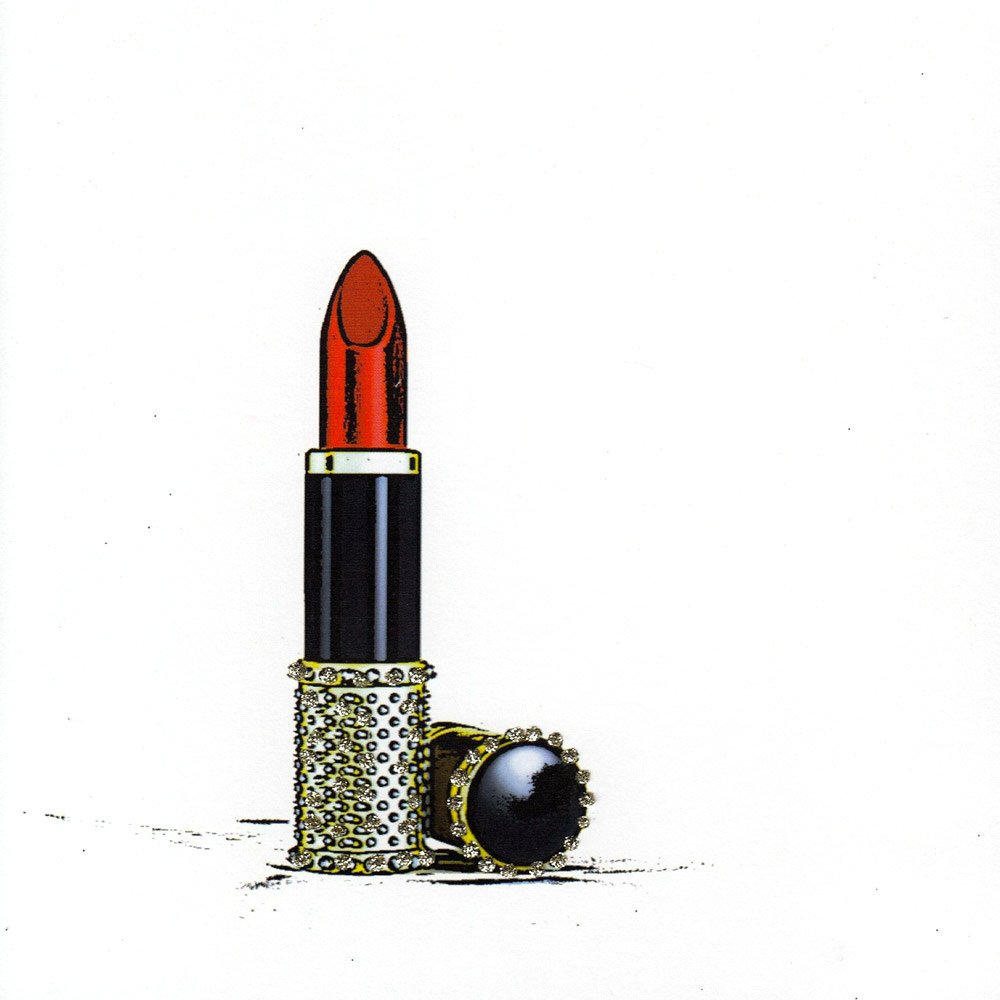 Jewelled Lipstick English Graphics