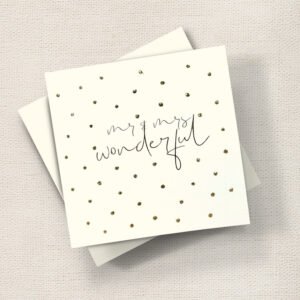 Mr and Mrs Wonderful