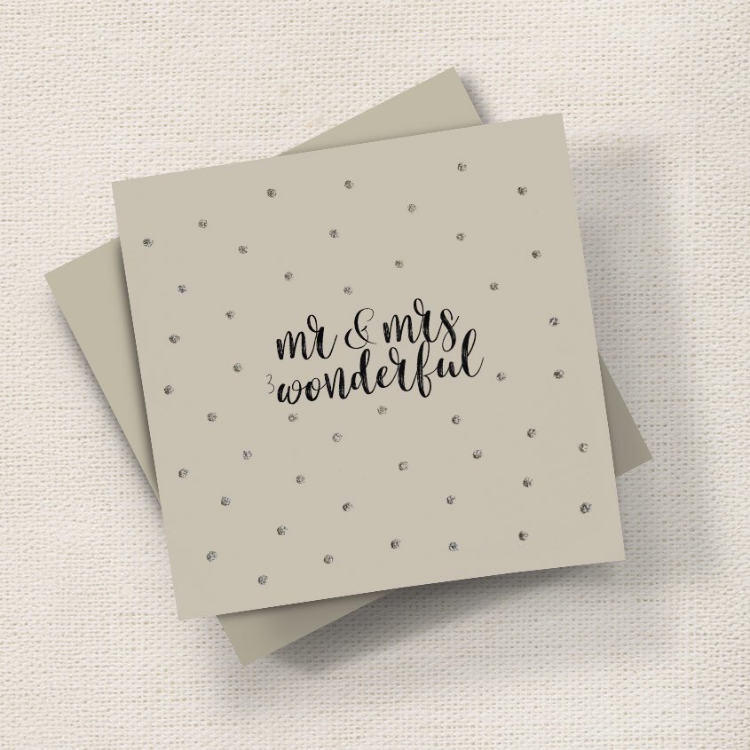 Mr and Mrs Wonderful English Graphics