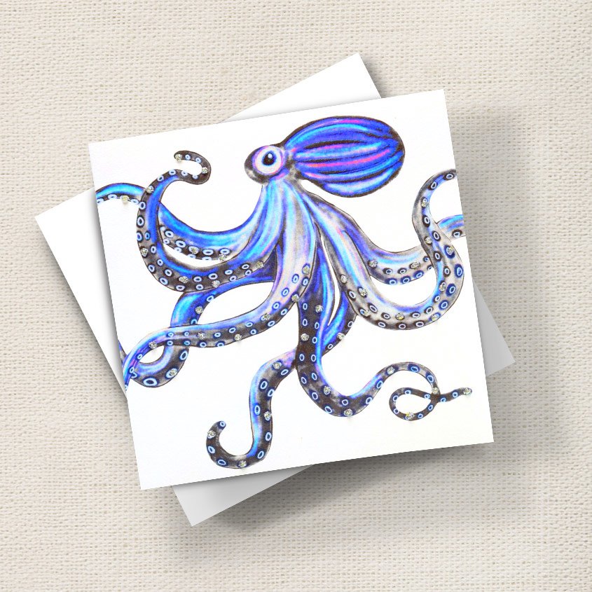 Octopus Blue