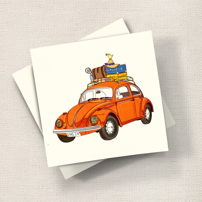 VW Beetle (Orange)