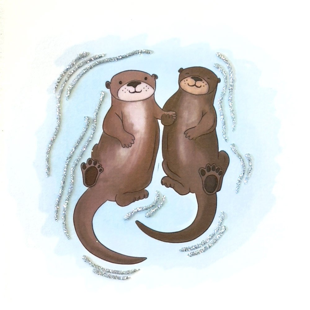 Otterly Love You English Graphics