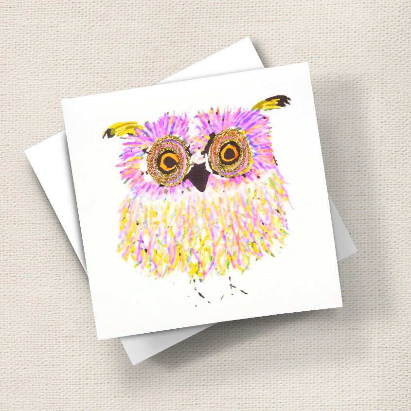 Owl (Pink)