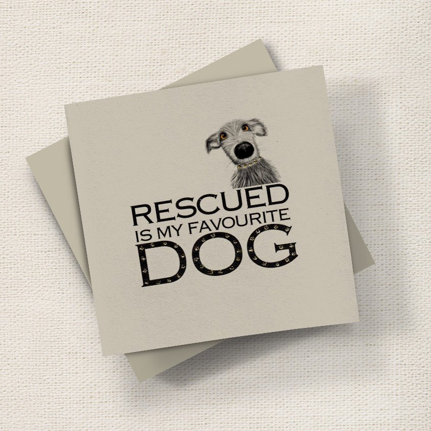 Rescued is my Favourite Dog