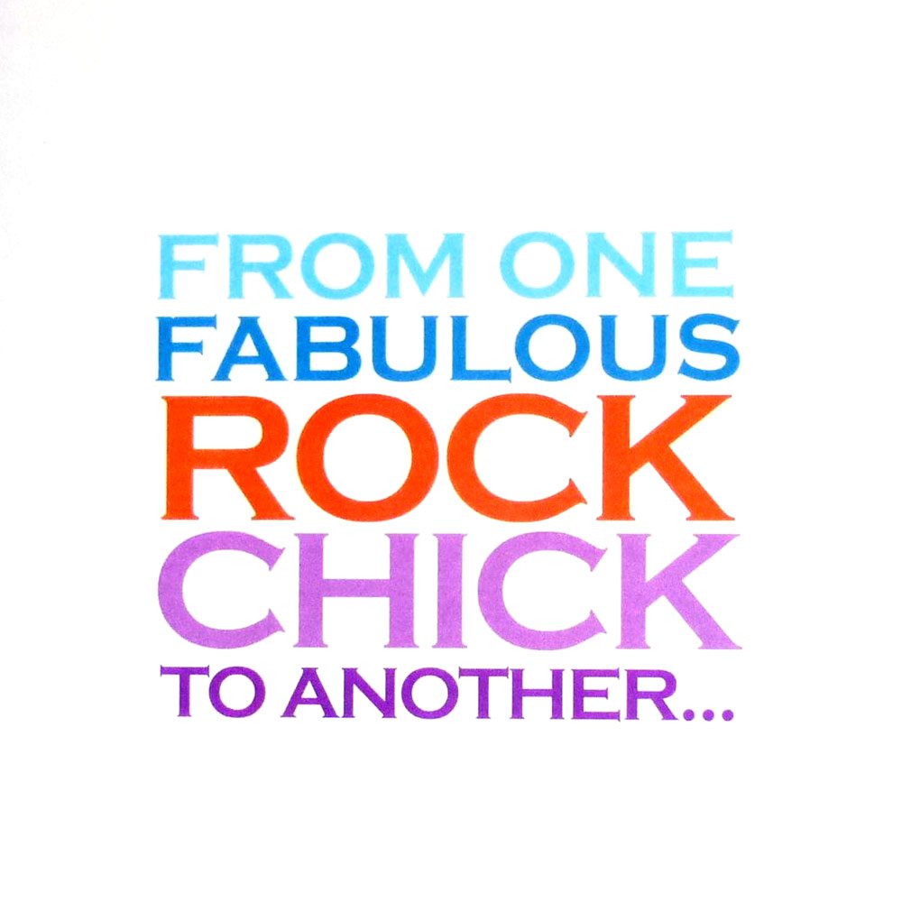 Rock Chick English Graphics