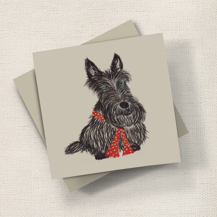 Scottie (Red Scarf)