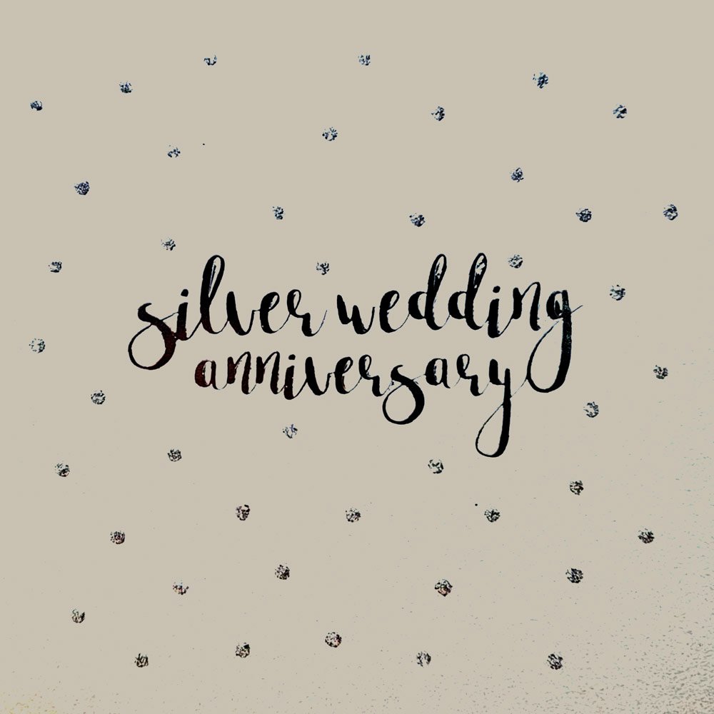 Silver Wedding English Graphics