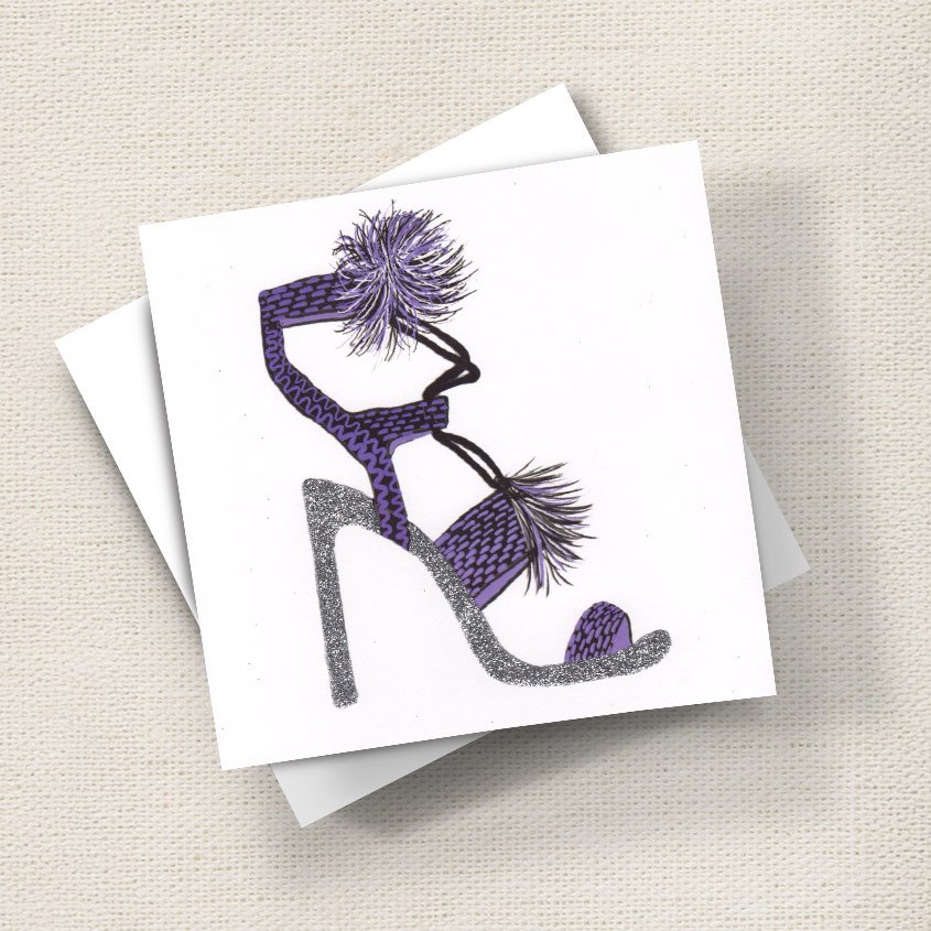 Sparkling Heels (Purple)