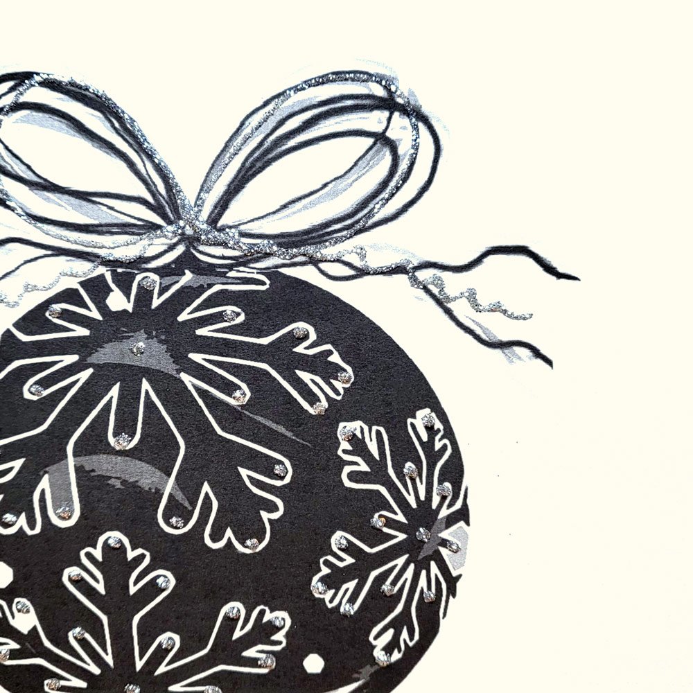 Bauble (Black) English Graphics