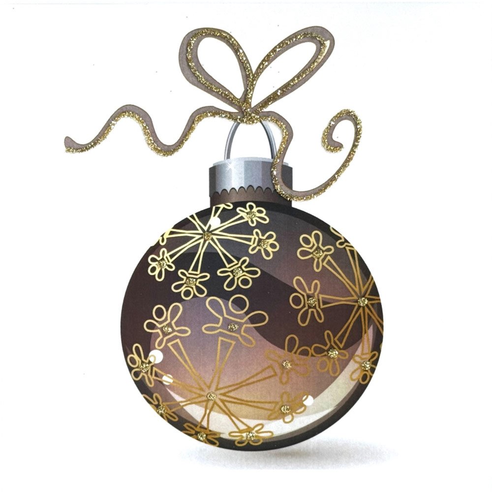 Bauble (Brown) English Graphics