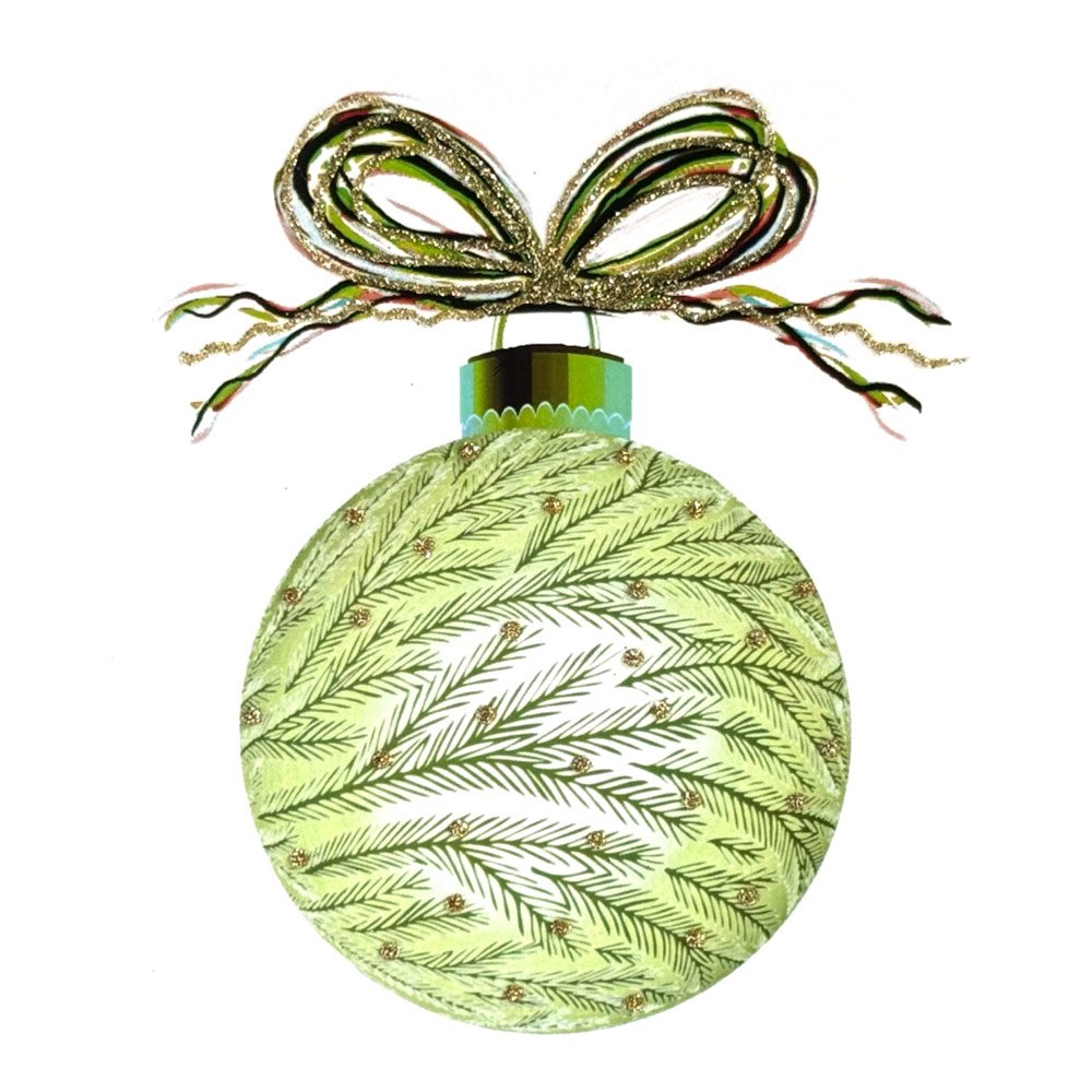 Bauble (Green) English Graphics