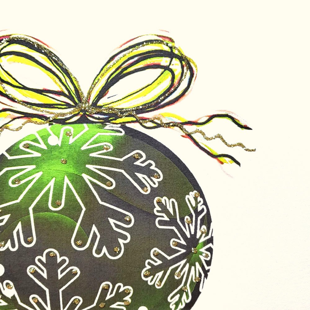 Bauble (Moss Green) English Graphics