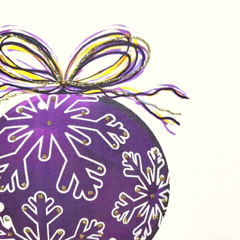 Bauble (Purple) English Graphics