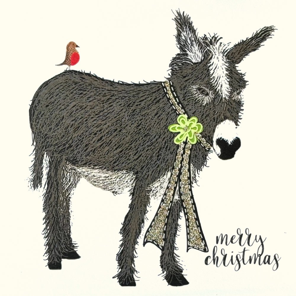Christmas Donkey English Graphics