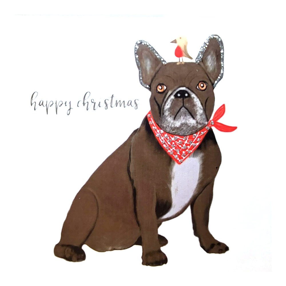 Frenchie Christmas Dog English Graphics