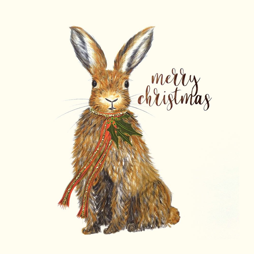 Christmas Hare English Graphics
