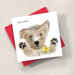 Scruffy Paws Christmas Dog